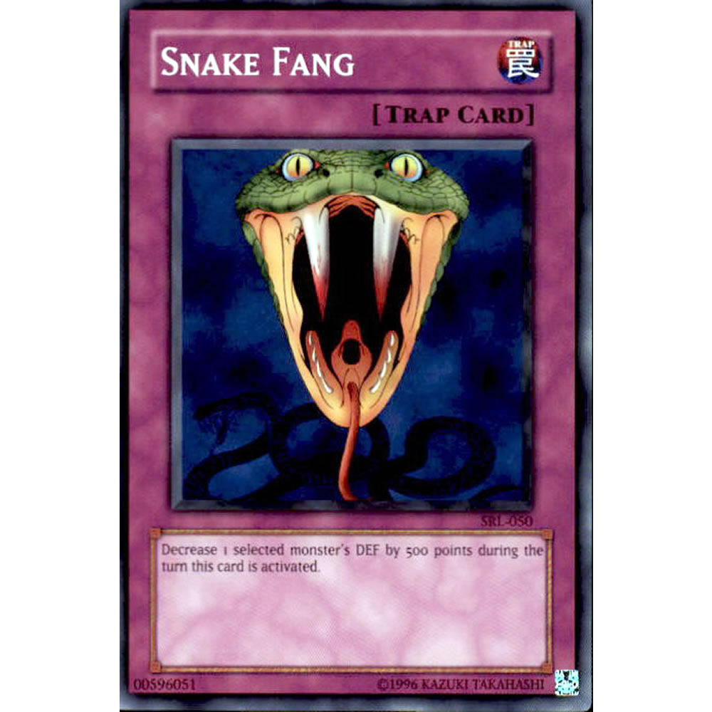 Snake Fang SRL-050 Yu-Gi-Oh! Card from the Spell Ruler Set