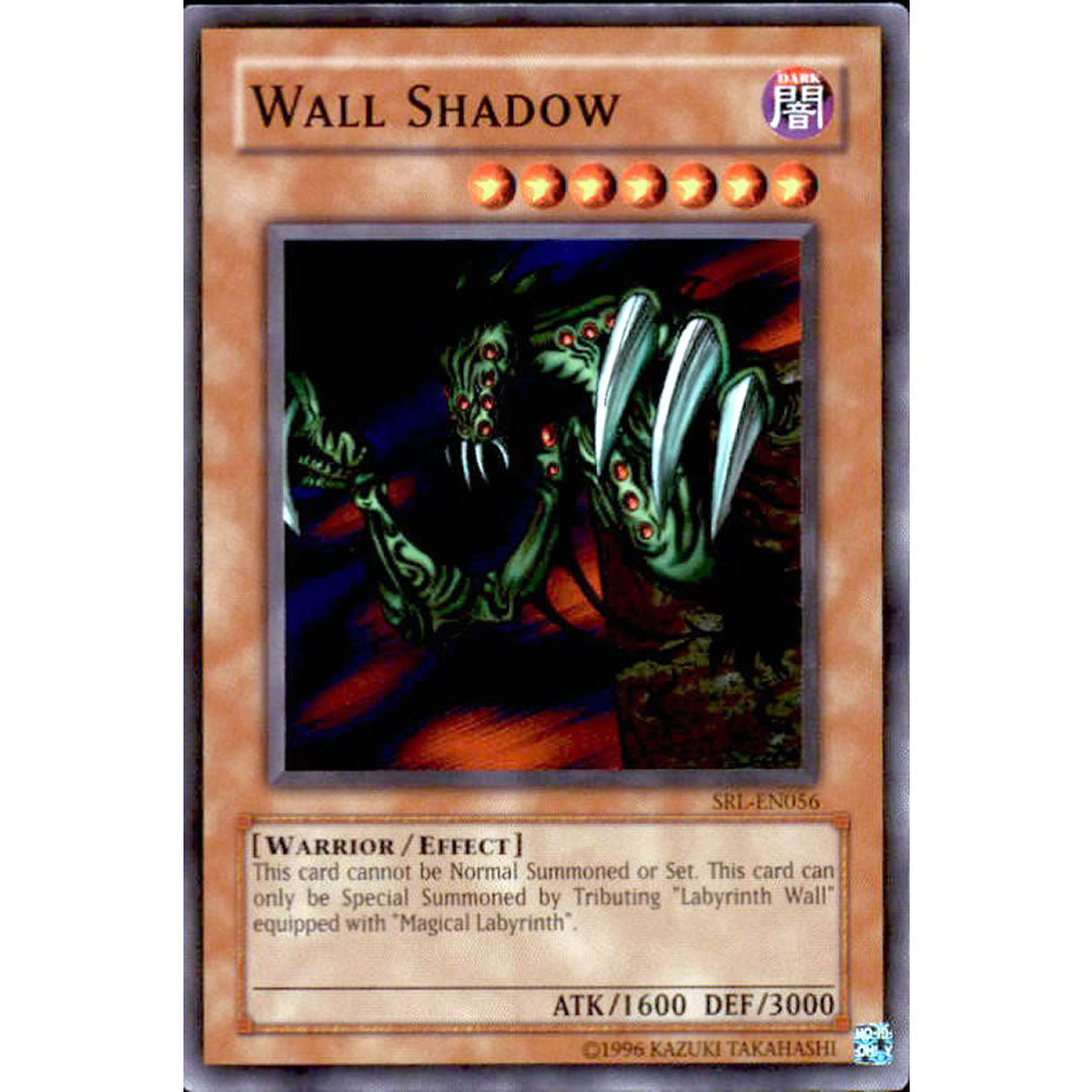 Wall Shadow SRL-056 Yu-Gi-Oh! Card from the Spell Ruler Set