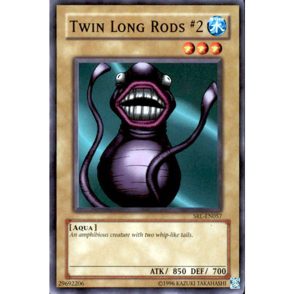 Twin Long Rods #2 SRL-057 Yu-Gi-Oh! Card from the Spell Ruler Set