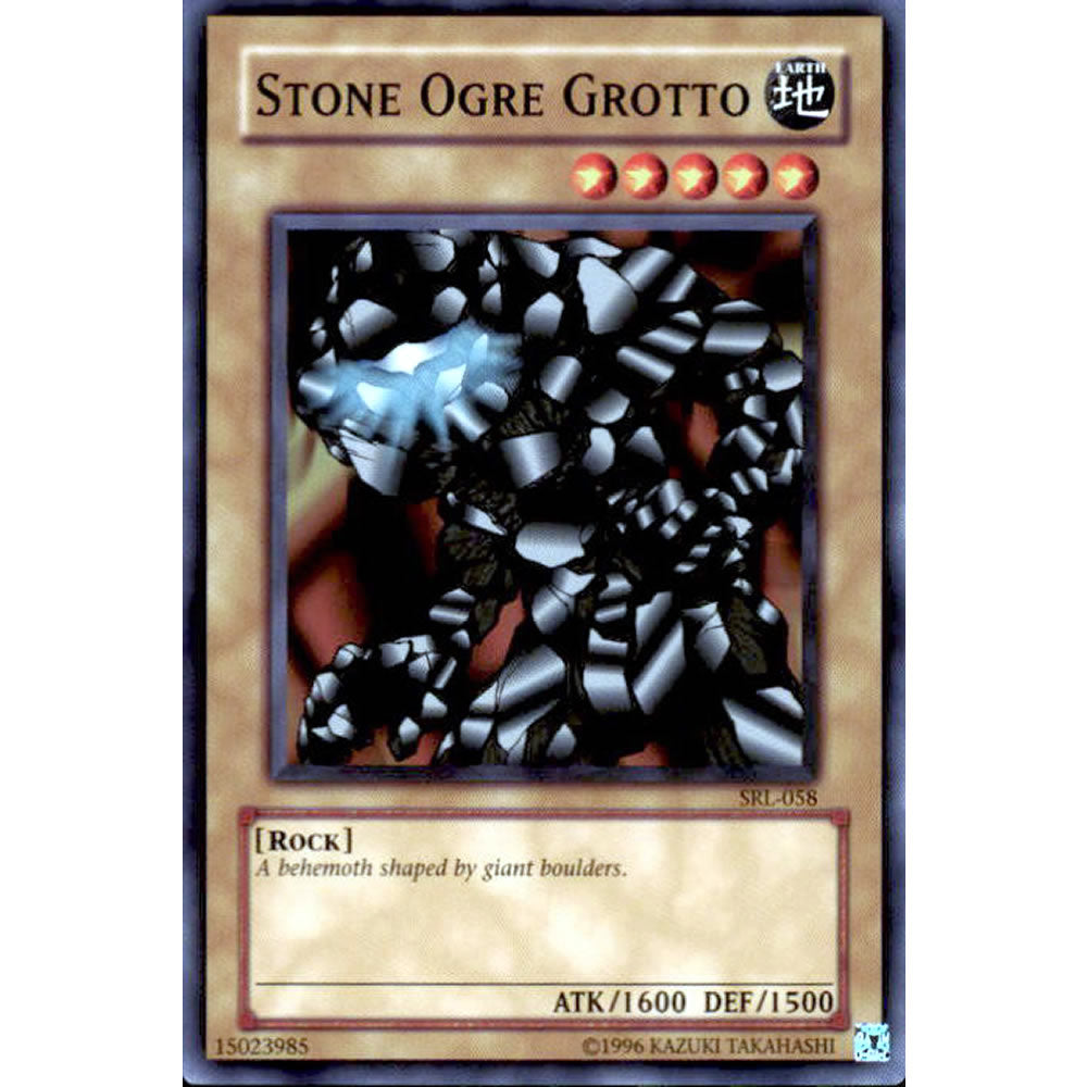 Stone Ogre Grotto SRL-058 Yu-Gi-Oh! Card from the Spell Ruler Set