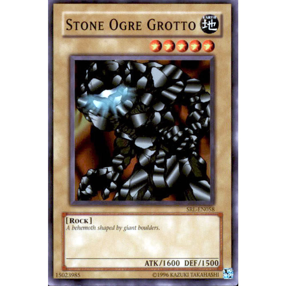 Stone Ogre Grotto SRL-058 Yu-Gi-Oh! Card from the Spell Ruler Set