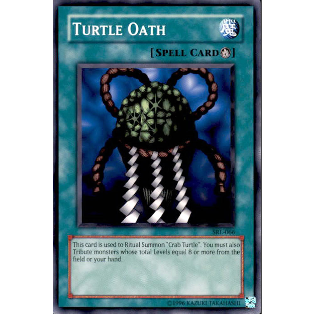 Turtle Oath SRL-066 Yu-Gi-Oh! Card from the Spell Ruler Set