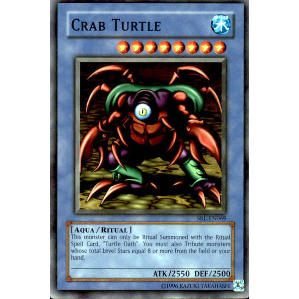 Crab Turtle SRL-069 Yu-Gi-Oh! Card from the Spell Ruler Set