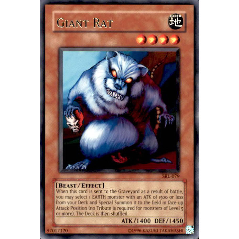 Giant Rat SRL-079 Yu-Gi-Oh! Card from the Spell Ruler Set