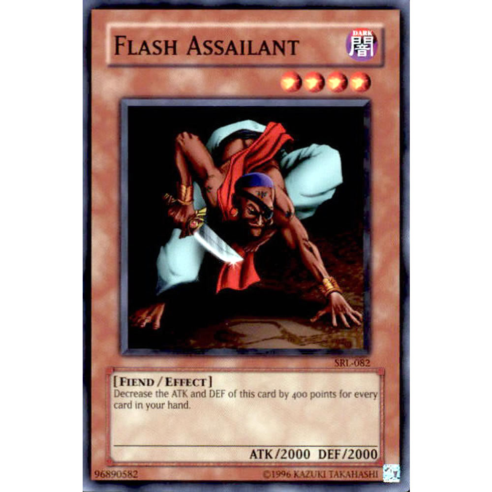 Flash Assailant SRL-082 Yu-Gi-Oh! Card from the Spell Ruler Set