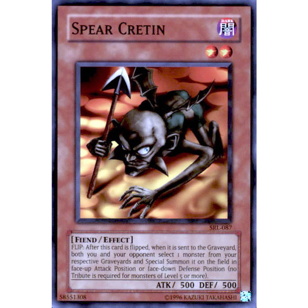 Spear Cretin SRL-087 Yu-Gi-Oh! Card from the Spell Ruler Set