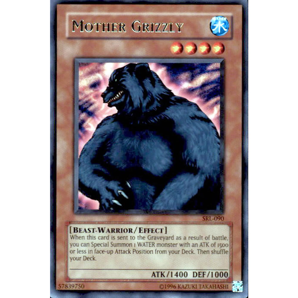 Mother Grizzly SRL-090 Yu-Gi-Oh! Card from the Spell Ruler Set