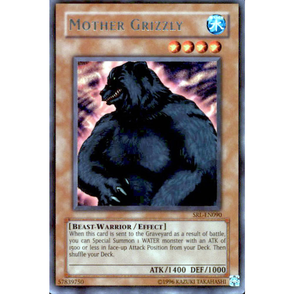Mother Grizzly SRL-090 Yu-Gi-Oh! Card from the Spell Ruler Set