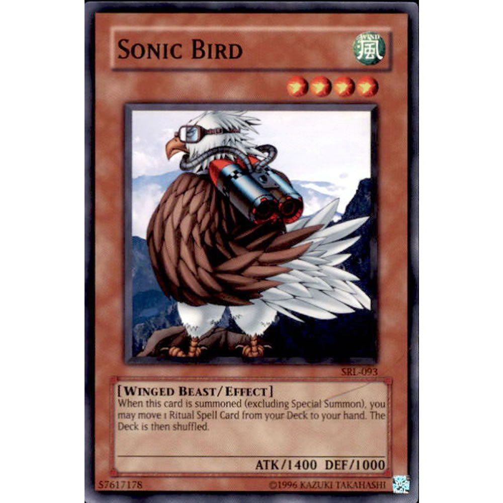 Sonic Bird SRL-093 Yu-Gi-Oh! Card from the Spell Ruler Set