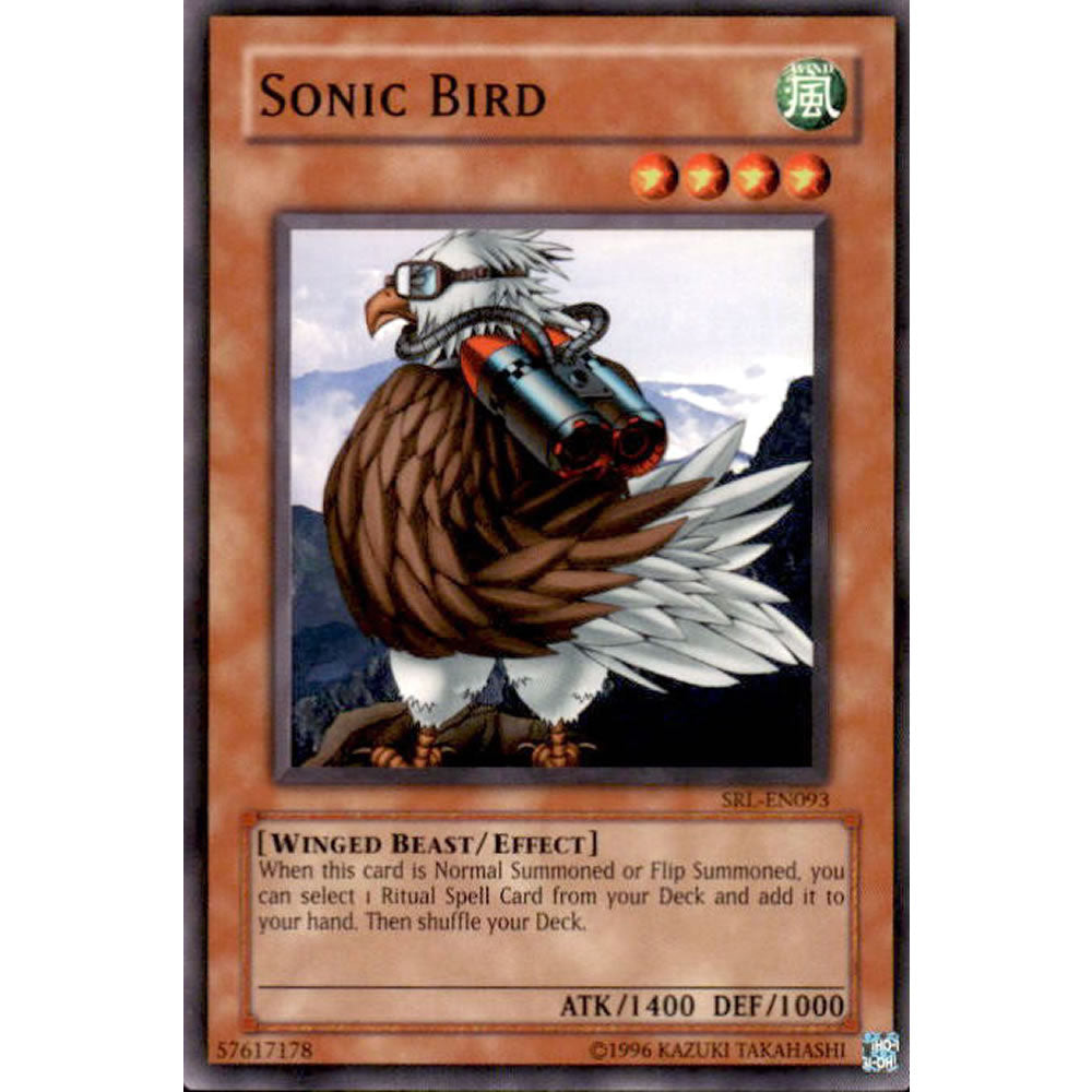 Sonic Bird SRL-093 Yu-Gi-Oh! Card from the Spell Ruler Set