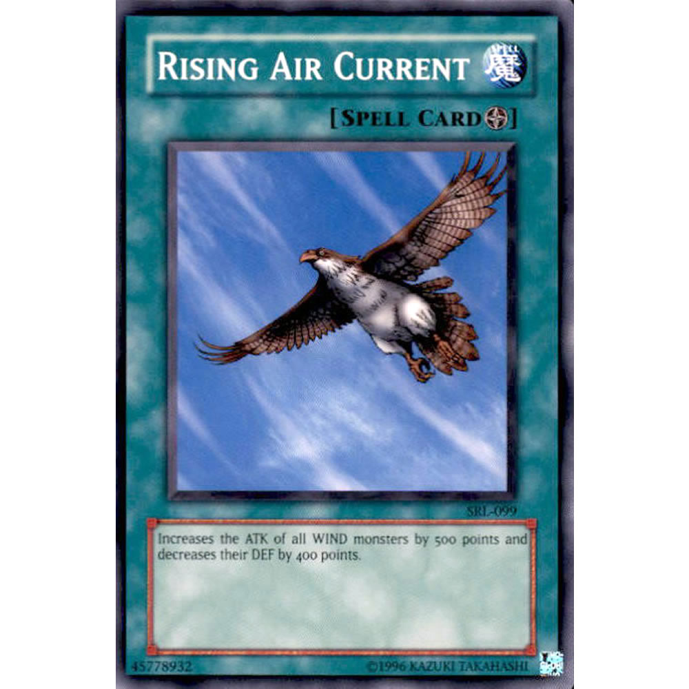Rising Air Current SRL-099 Yu-Gi-Oh! Card from the Spell Ruler Set