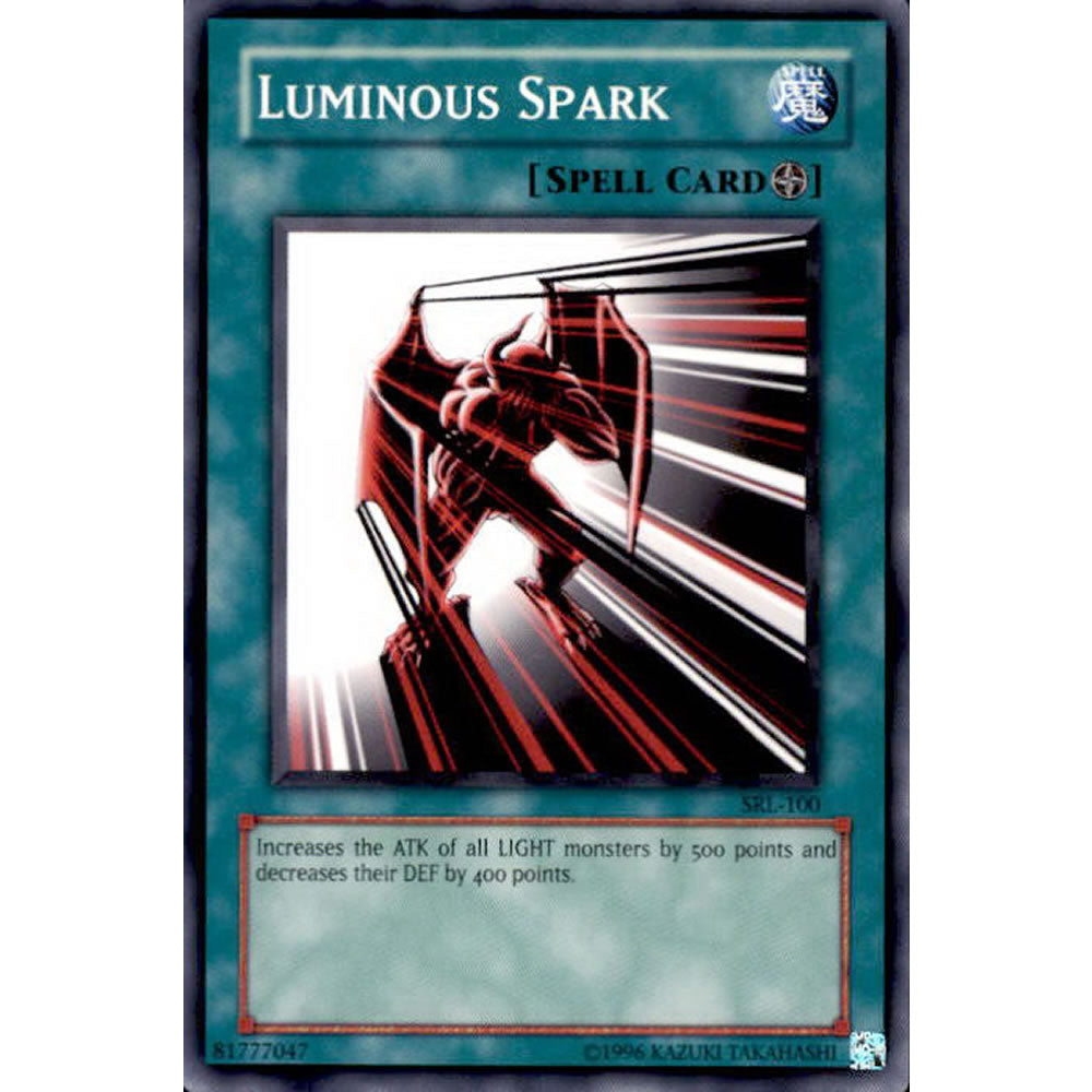 Luminous Spark SRL-100 Yu-Gi-Oh! Card from the Spell Ruler Set