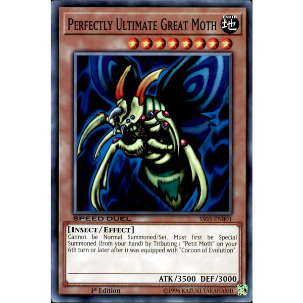 Perfectly Ultimate Great Moth SS03-ENB01 Yu-Gi-Oh! Card