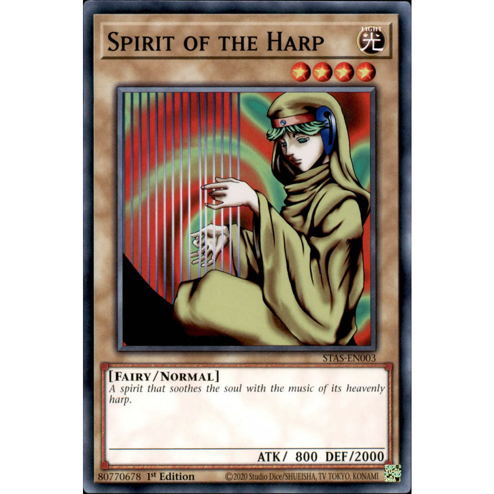 Spirit of the Harp STAS-EN003 Yu-Gi-Oh! Card from the 2-Player Starter Set Set