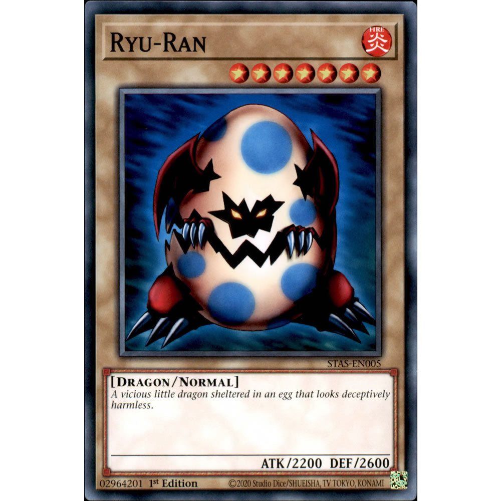 Ryu-Ran STAS-EN005 Yu-Gi-Oh! Card from the 2-Player Starter Set Set