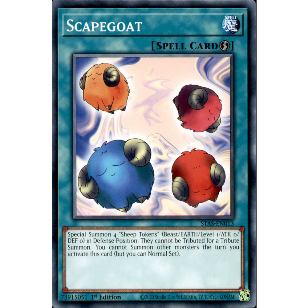 Scapegoat STAS-EN013 Yu-Gi-Oh! Card from the 2-Player Starter Set Set