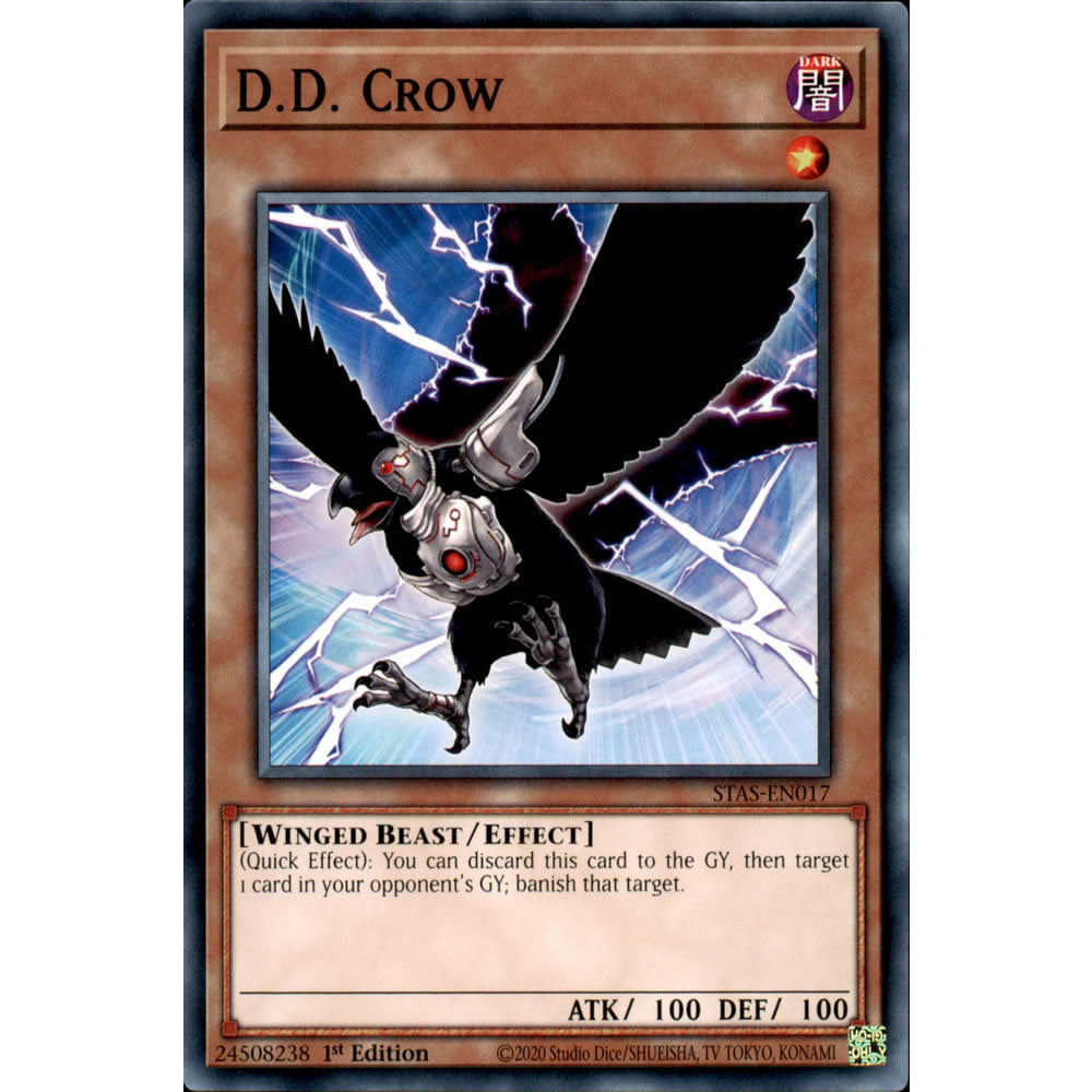 D.D. Crow STAS-EN017 Yu-Gi-Oh! Card from the 2-Player Starter Set Set