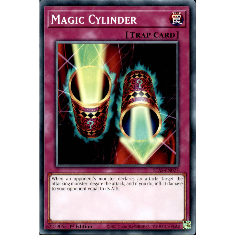 Magic Cylinder STAS-EN027 Yu-Gi-Oh! Card from the 2-Player Starter Set Set