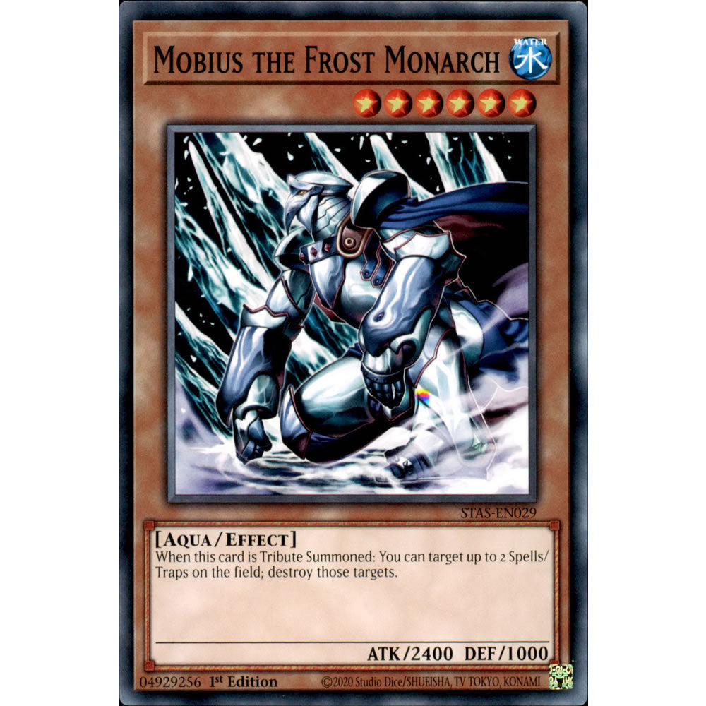 Mobius the Frost Monarch STAS-EN029 Yu-Gi-Oh! Card from the 2-Player Starter Set Set