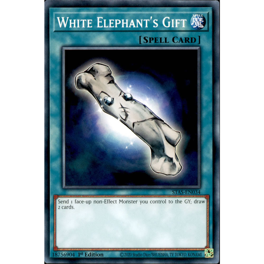 White Elephant's Gift STAS-EN034 Yu-Gi-Oh! Card from the 2-Player Starter Set Set