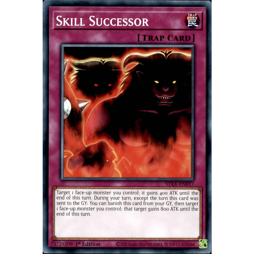 Skill Successor STAX-EN017 Yu-Gi-Oh! Card from the 2-Player Starter Set Set