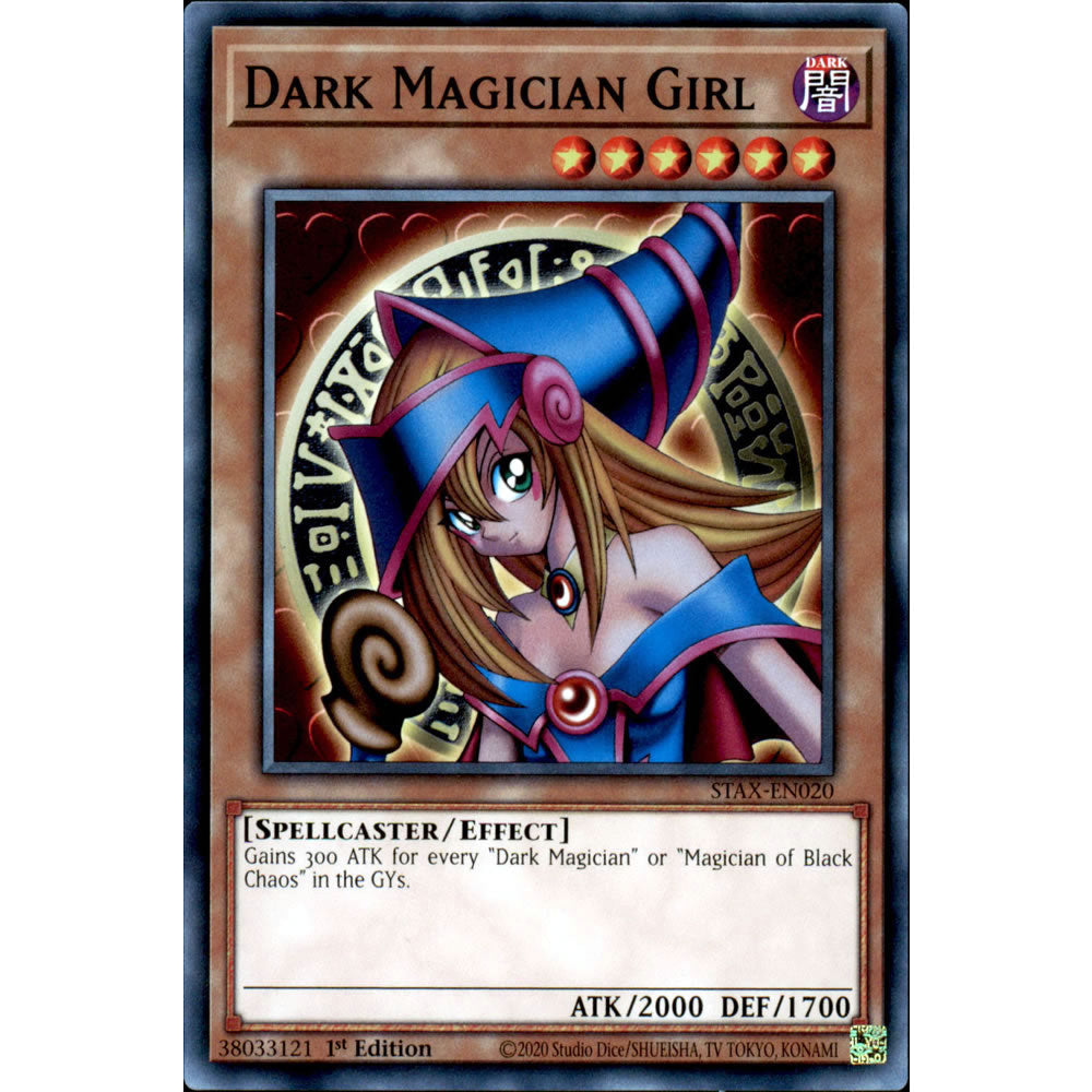 Dark Magician Girl STAX-EN020 Yu-Gi-Oh! Card from the 2-Player Starter Set Set