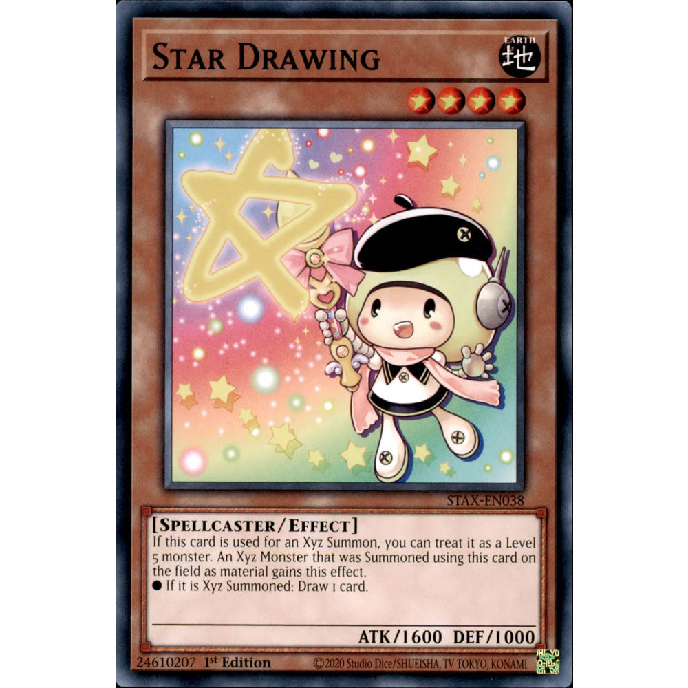 Star Drawing STAX-EN038 Yu-Gi-Oh! Card from the 2-Player Starter Set Set