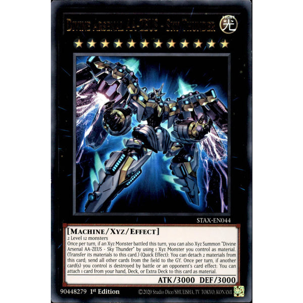 zeus yugioh card Divine Arsenal AA-ZEUS