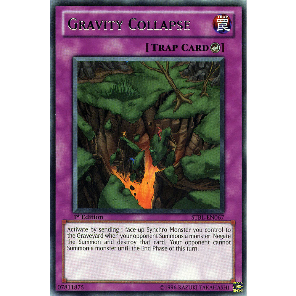 Gravity Collapse STBL-EN067 Yu-Gi-Oh! Card from the Starstrike Blast Set