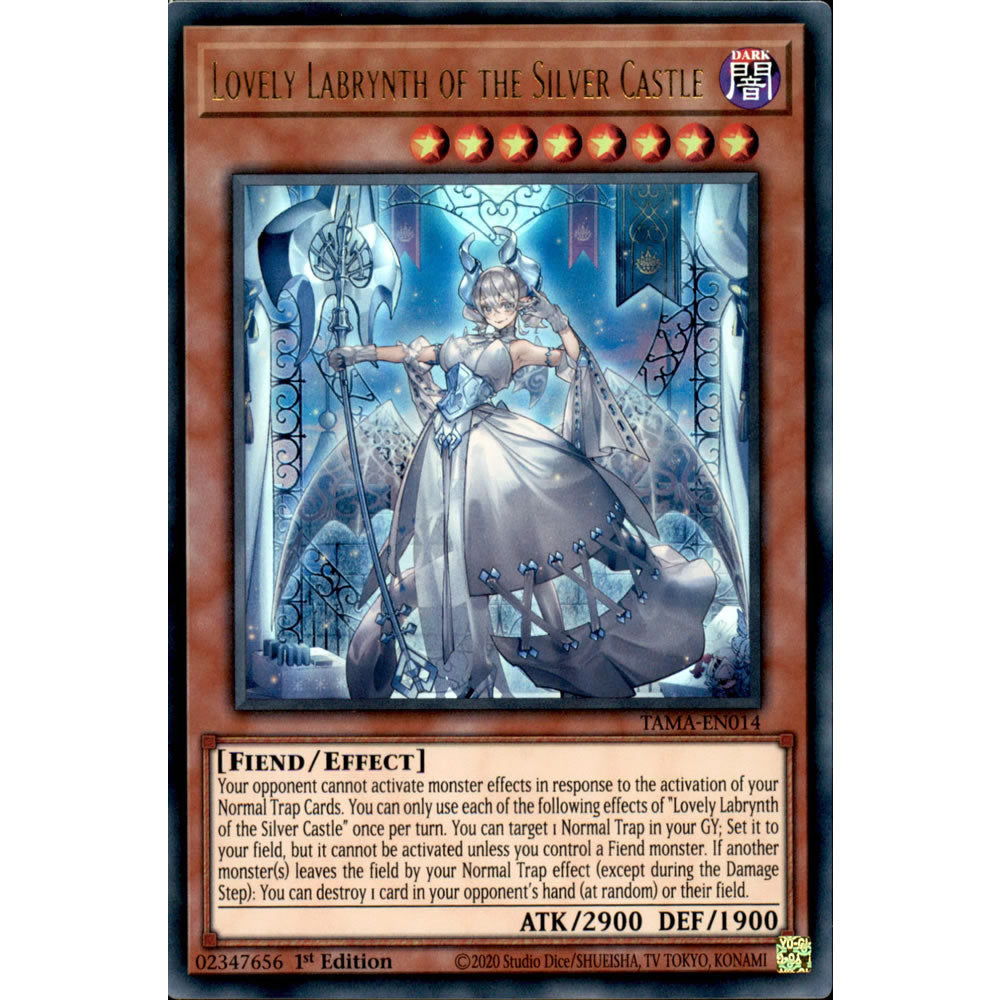 Lovely Labrynth of the Silver Castle TAMA-EN014 Yu-Gi-Oh! Card from the Tactical Masters Set