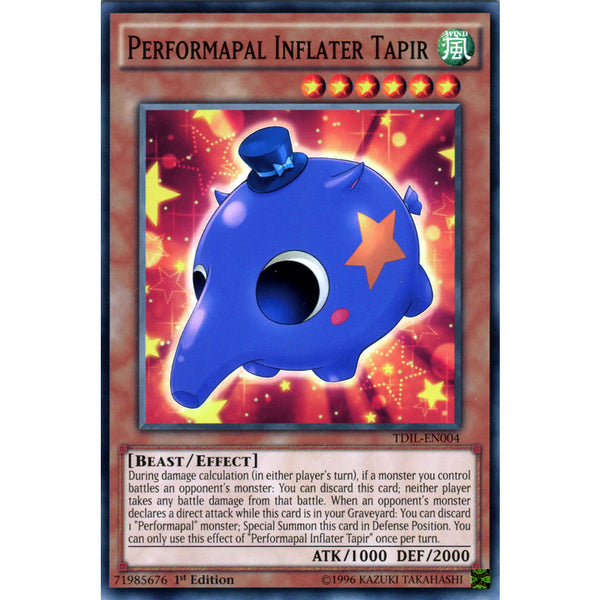 Yu-Gi-Oh! Performapal Inflater Tapir - TDIL-EN004 Common 1st Edition - The Dark Illusion - View #5