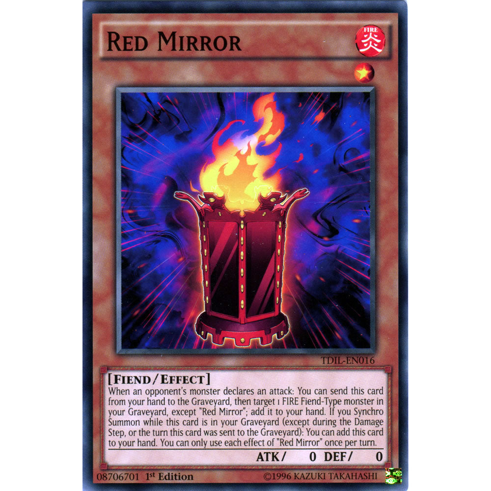 Red Mirror TDIL-EN016 Yu-Gi-Oh! Card from the The Dark Illusion Set