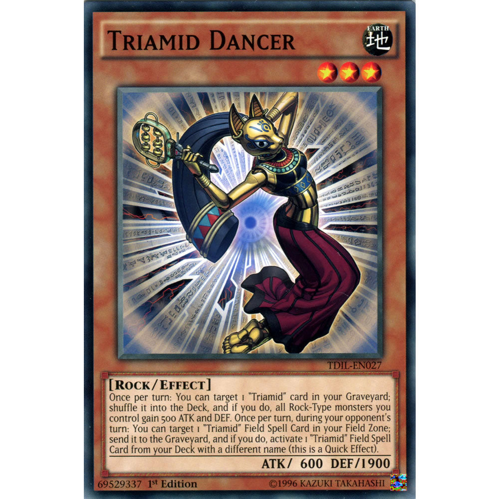 Triamid Dancer TDIL-EN027 Yu-Gi-Oh! Card from the The Dark Illusion Set