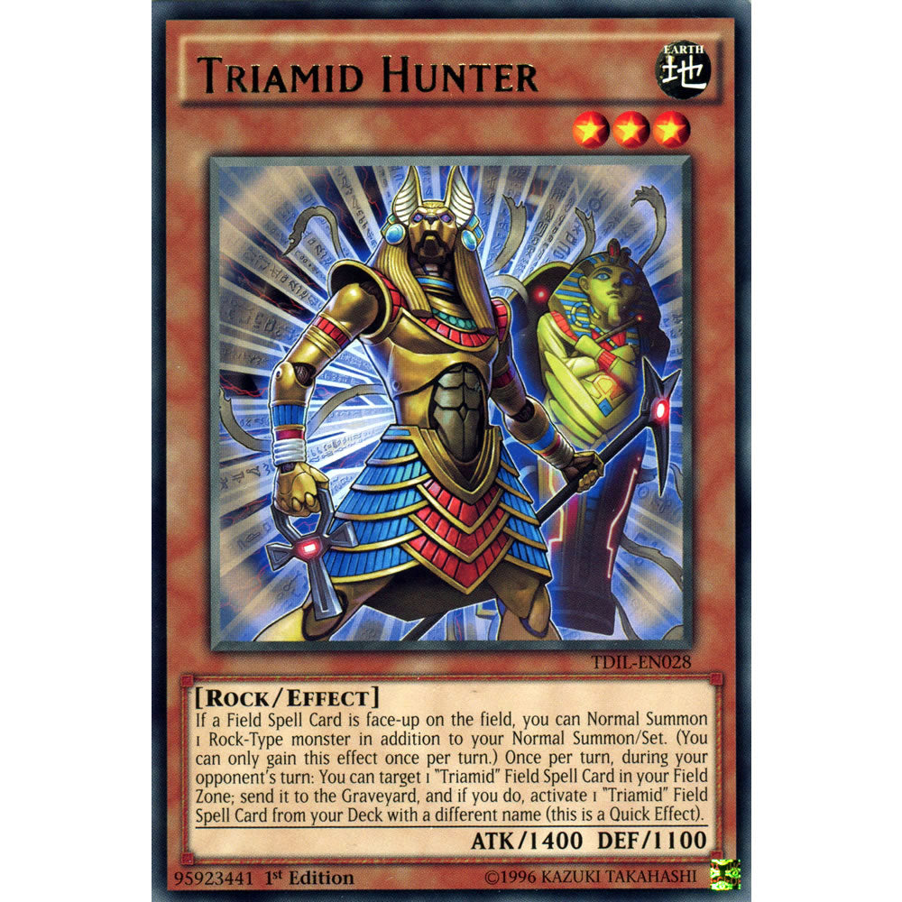 Triamid Hunter TDIL-EN028 Yu-Gi-Oh! Card from the The Dark Illusion Set
