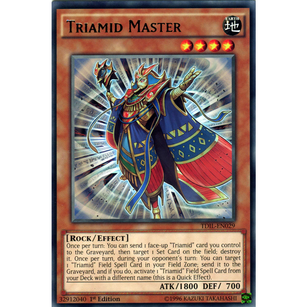 Triamid Master TDIL-EN029 Yu-Gi-Oh! Card from the The Dark Illusion Set