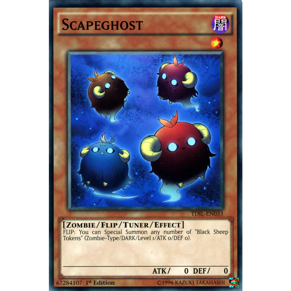 Scapeghost TDIL-EN033 Yu-Gi-Oh! Card from the The Dark Illusion Set