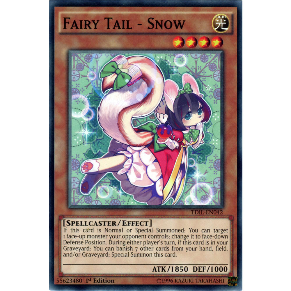 Fairy Tail - Snow TDIL-EN042 Yu-Gi-Oh! Card from the The Dark Illusion Set