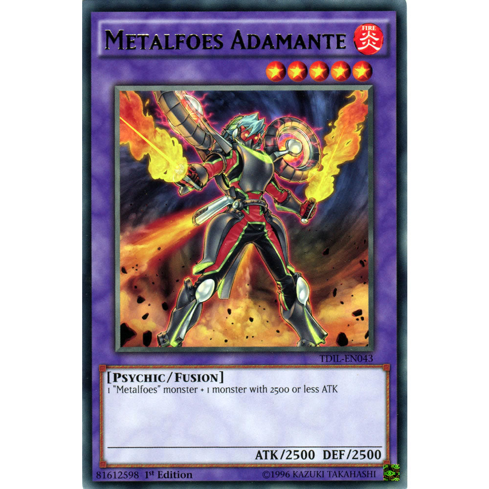 Metalfoes Adamante TDIL-EN043 Yu-Gi-Oh! Card from the The Dark Illusion Set