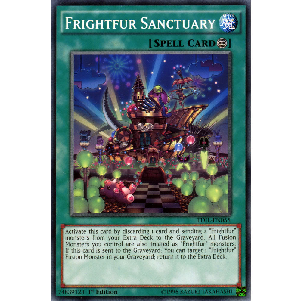 Frightfur Sanctuary TDIL-EN055 Yu-Gi-Oh! Card from the The Dark Illusion Set