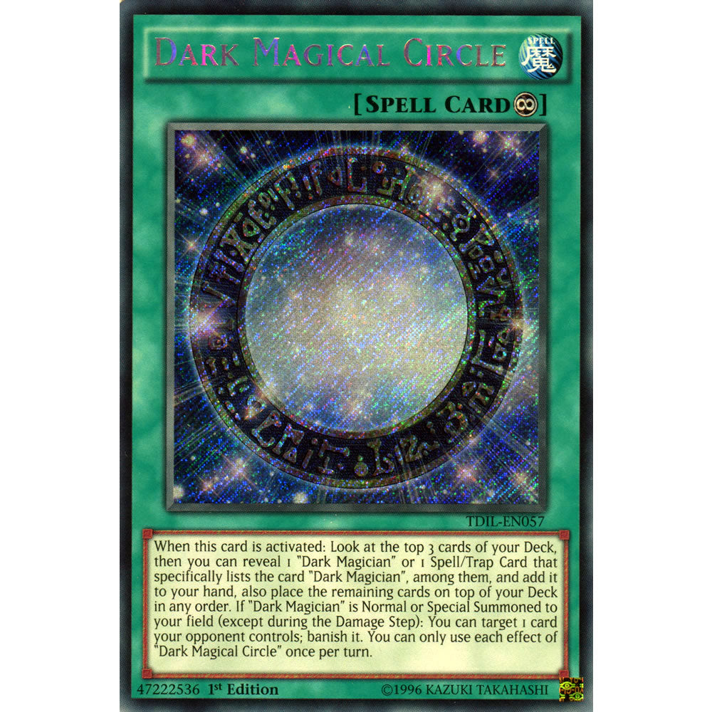 Dark Magical Circle TDIL-EN057 Yu-Gi-Oh! Card from the The Dark Illusion Set