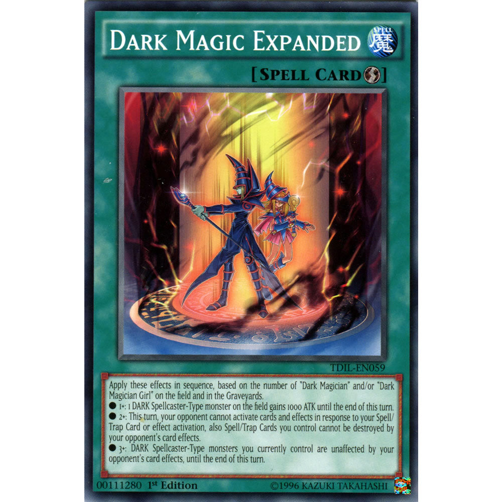Dark Magic Expanded TDIL-EN059 Yu-Gi-Oh! Card from the The Dark Illusion Set