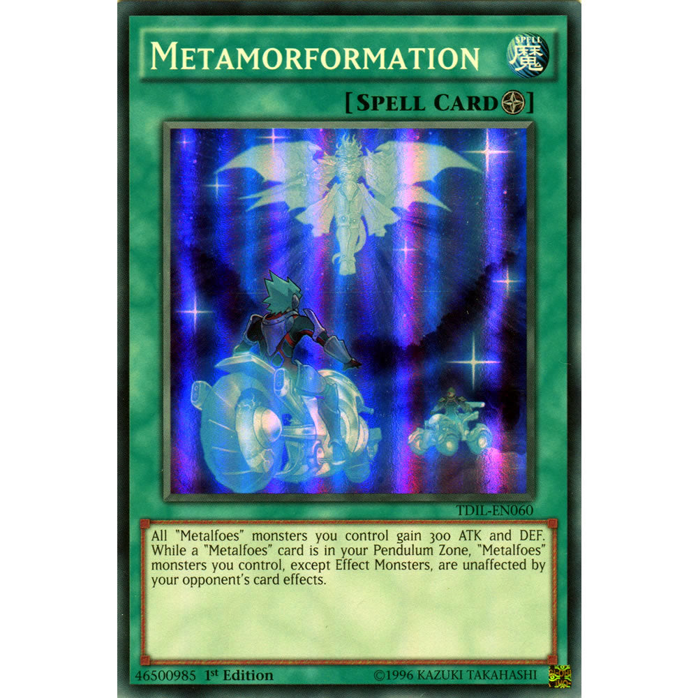 Metamorformation TDIL-EN060 Yu-Gi-Oh! Card from the The Dark Illusion Set