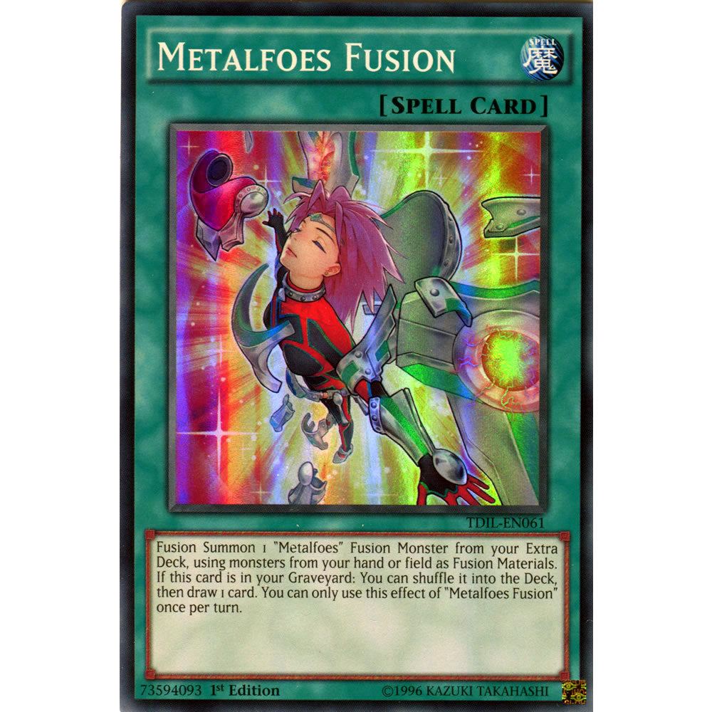 Metalfoes Fusion TDIL-EN061 Yu-Gi-Oh! Card from the The Dark Illusion Set