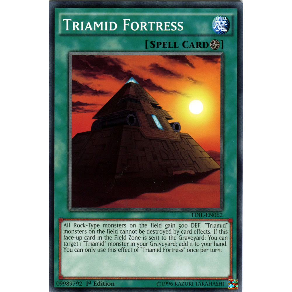 Triamid Fortress TDIL-EN062 Yu-Gi-Oh! Card from the The Dark Illusion Set