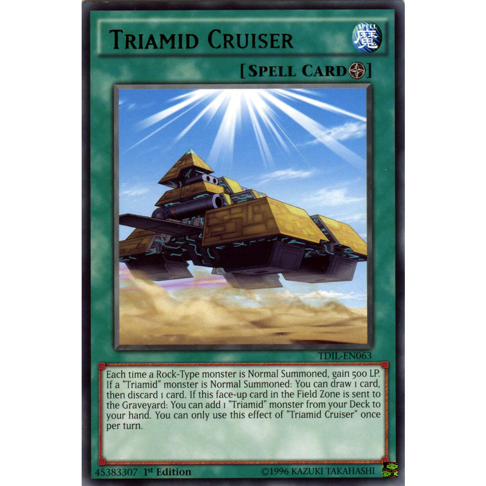 Triamid Cruiser TDIL-EN063 Yu-Gi-Oh! Card from the The Dark Illusion Set