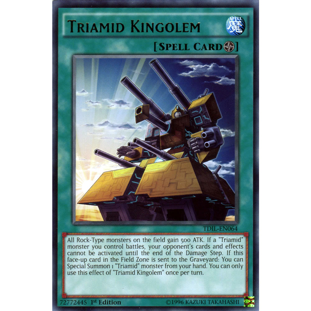 Triamid Kingolem TDIL-EN064 Yu-Gi-Oh! Card from the The Dark Illusion Set