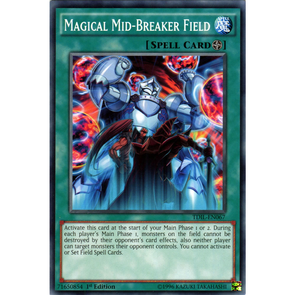 Magical Mid-Breaker Field TDIL-EN067 Yu-Gi-Oh! Card from the The Dark Illusion Set