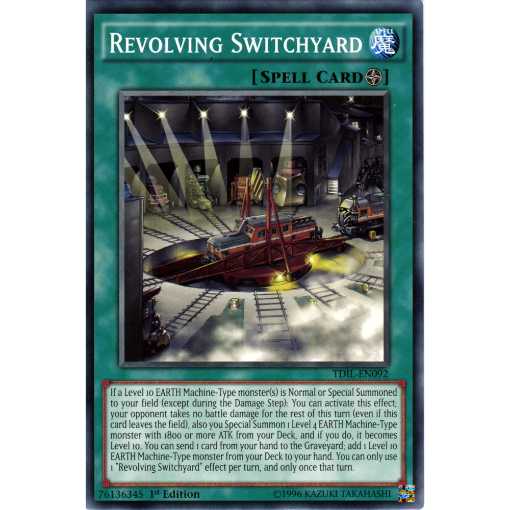 Revolving Switchyard TDIL-EN092 Yu-Gi-Oh! Card from the The Dark Illusion Set