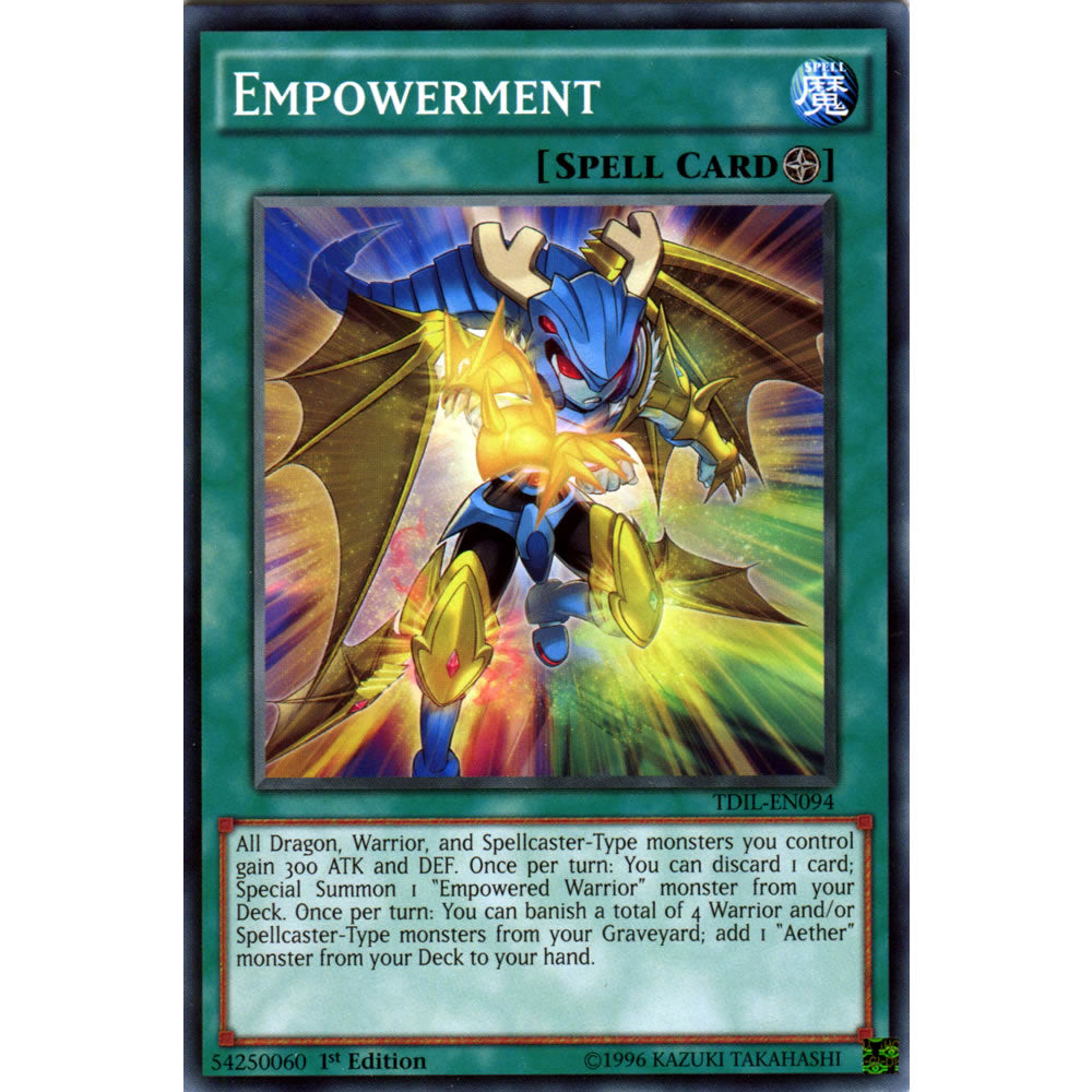 Empowerment TDIL-EN094 Yu-Gi-Oh! Card from the The Dark Illusion Set
