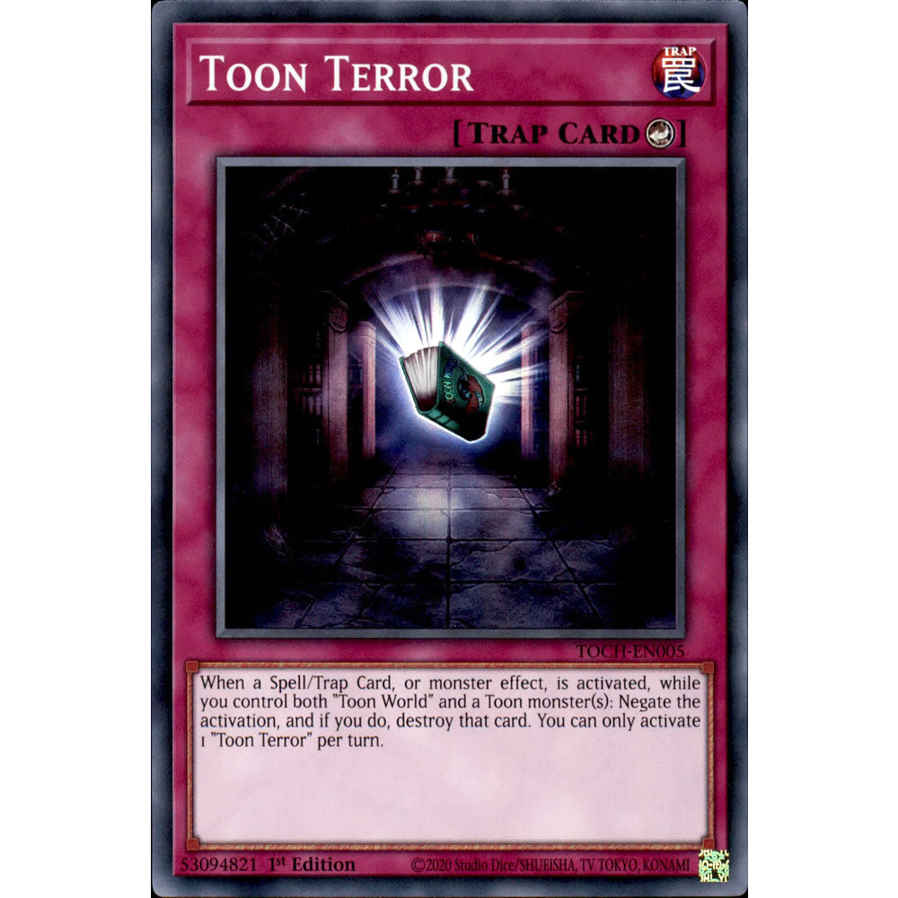 Toon Terror TOCH-EN005 Yu-Gi-Oh! Card from the Toon Chaos Set